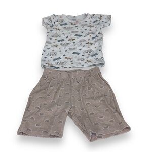 cutie pie dreamers set rainbow and dragonfly shorts set 4t